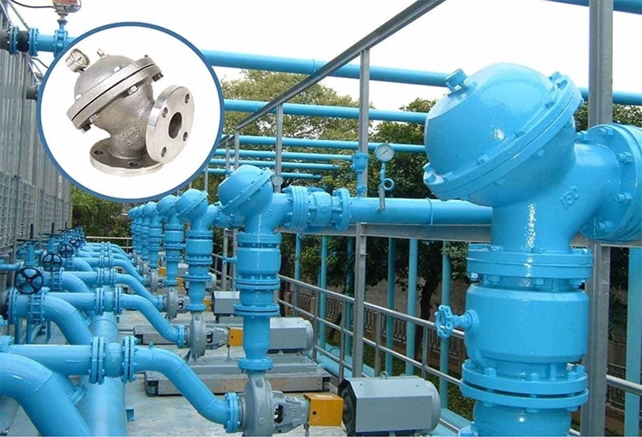 Tlumič vodního rázu typu L