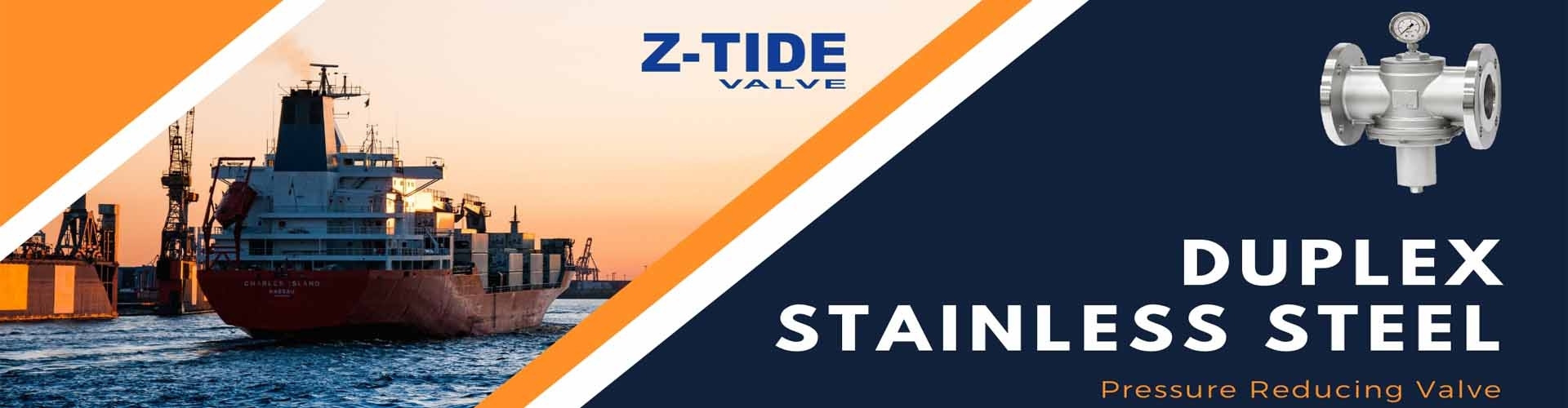 Duplexní nerezový námořní regulátor tlaku